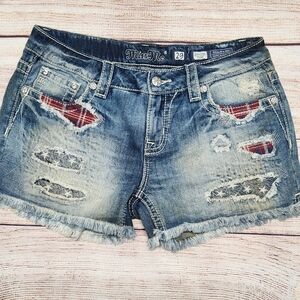 Women's Miss Me Star Spangled Signature shorts Sz.29